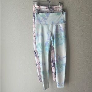 Old Navy Pastel Tie-Dye Leggings - Blue & Pink